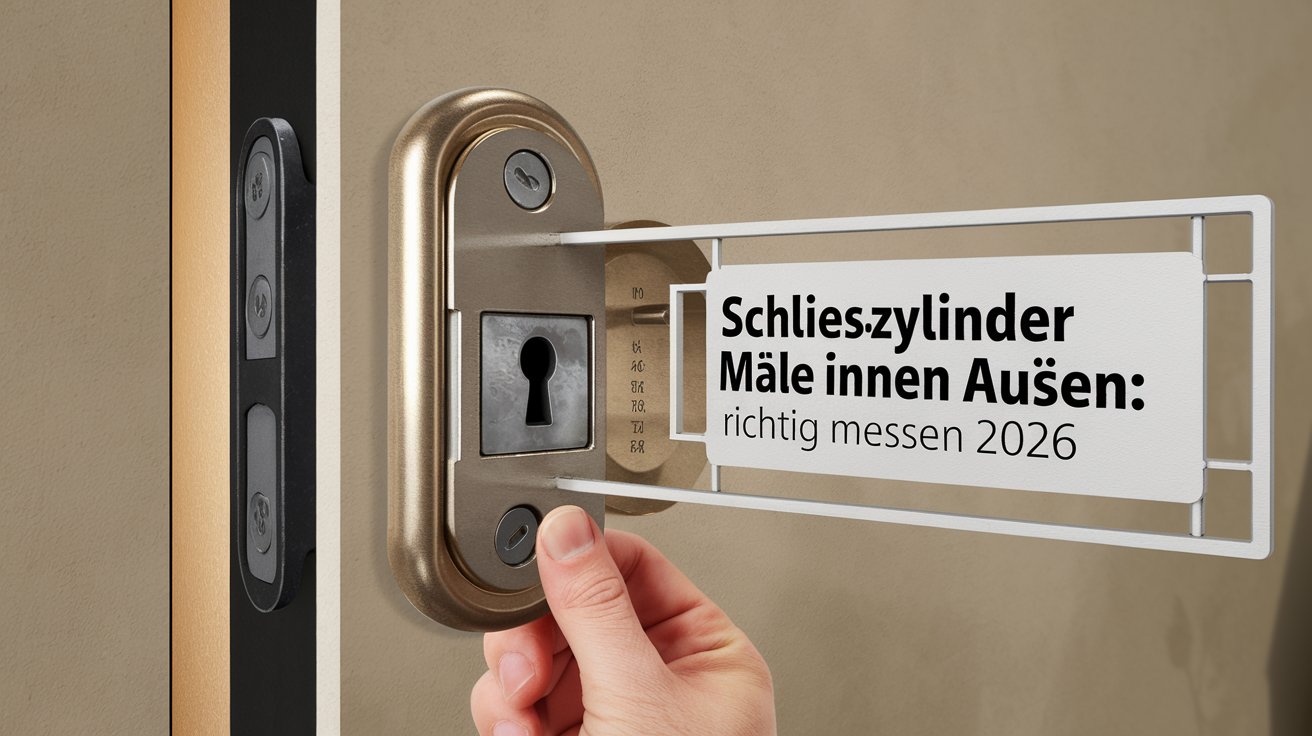 Schließzylinder Maße Innen Außen: Richtig Messen 2026